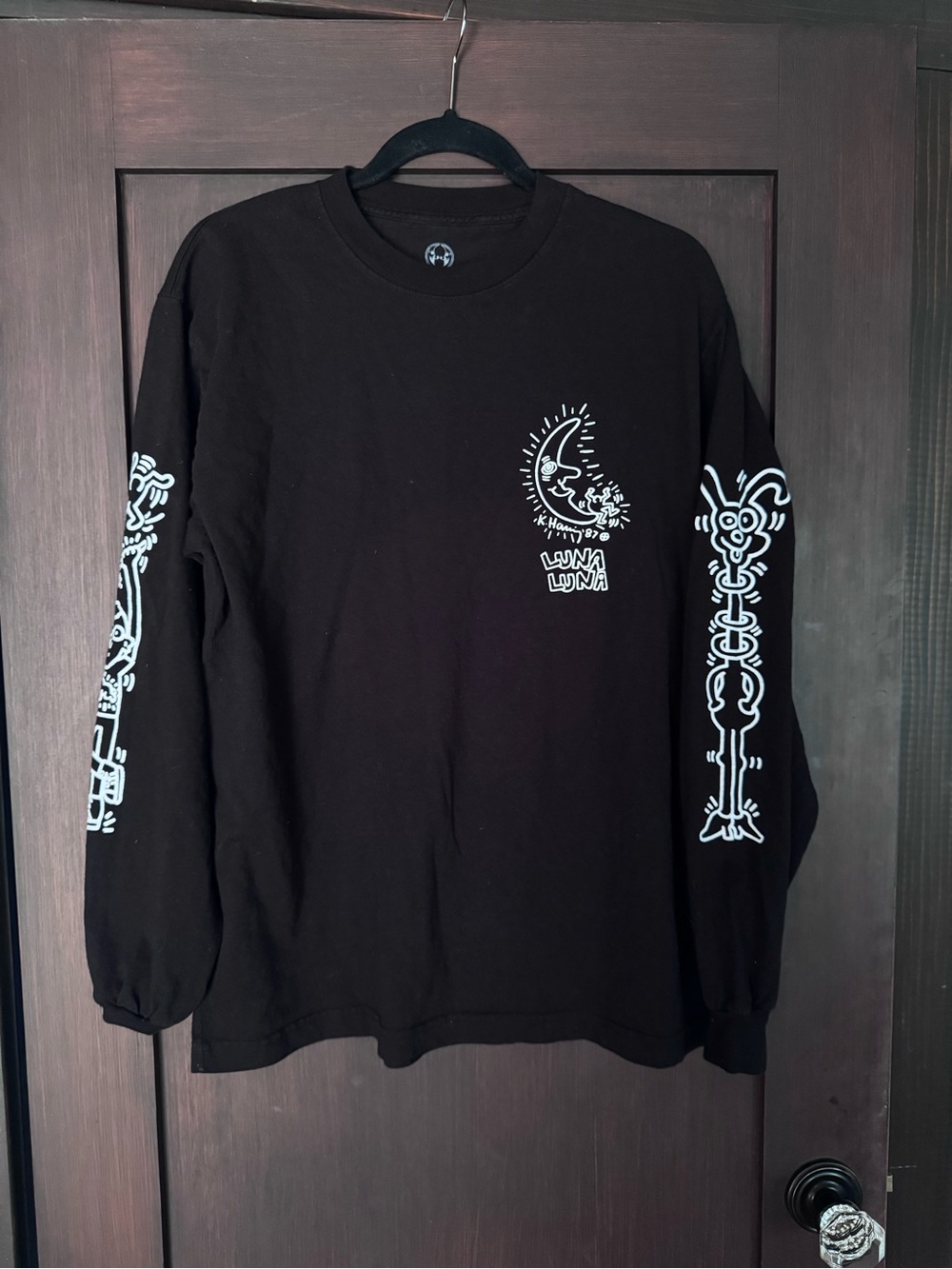 Keith Haring LUNA LUNA Long-Sleeve Graphic Tee